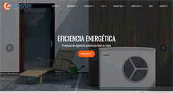 Desktop Screenshot of geoter.es